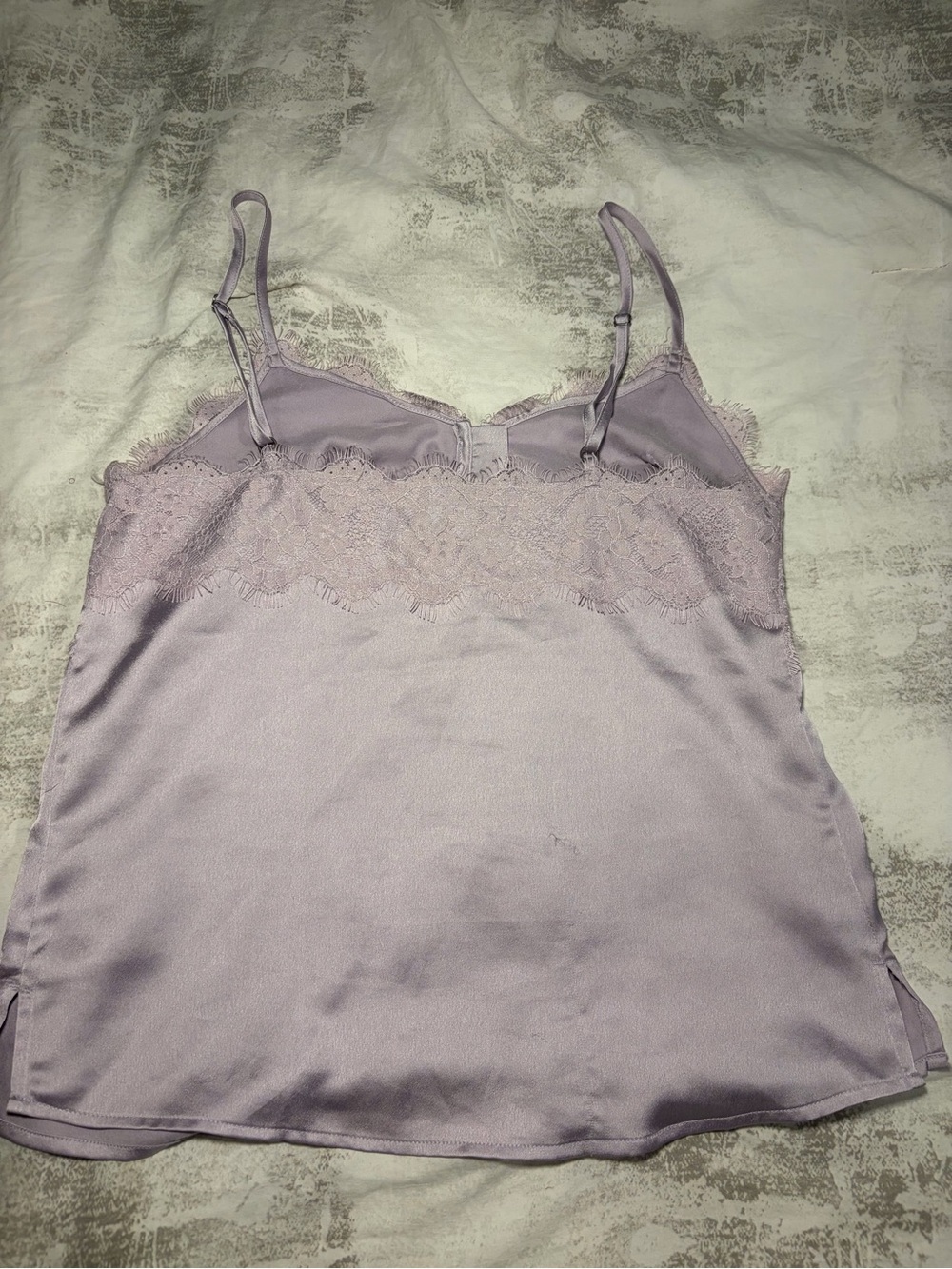 Abercrombie & Fitch Lavender Lace-Trim Cami - Picture 6 of 9